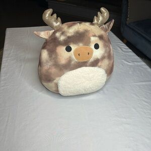 Squishmallows Greggor The Moose 14in Plush Furry Belly KellyToy
